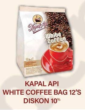 Promo Harga Kapal Api Grande White Coffee per 12 sachet - Hypermart