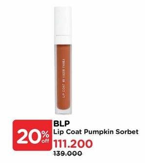 Promo Harga Blp Beauty Lip Coat Pumpkin Sorbet 4 gr - Watsons
