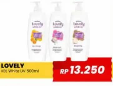 Promo Harga Emeron Lovely White Hand & Body Lotion 500 ml - Yogya
