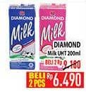 Promo Harga DIAMOND Milk UHT 200 ml - Hypermart