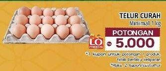 Promo Harga Telur Ayam  - LotteMart