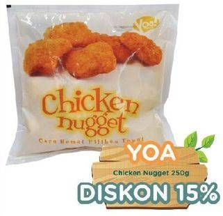 Promo Harga YOA Chicken Nugget 250 gr - Yogya