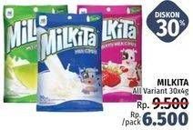 Promo Harga MILKITA Milkshake Candy All Variants 120 gr - LotteMart