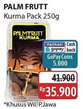 Promo Harga Palm Fruit Kurma 250 gr - Alfamidi