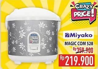 Promo Harga Miyako MCM 528 | Magic Com  - Hypermart