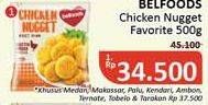 Promo Harga BELFOODS Nugget Chicken Nugget 500 gr - Alfamidi