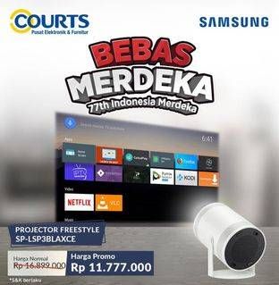 Promo Harga Samsung The Freestyle Projector  - COURTS