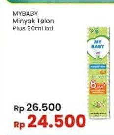 Promo Harga My Baby Minyak Telon Plus Longer Protection 90 ml - Indomaret