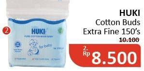 Promo Harga HUKI Cotton Buds Extra Fine 150 pcs - Alfamidi