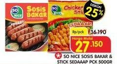 Promo Harga Sedaap Sosis Bakar/ Chicken Nugget 500gr  - Superindo