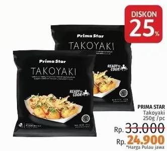 Promo Harga PRIMA STAR Takoyaki 250 gr - LotteMart
