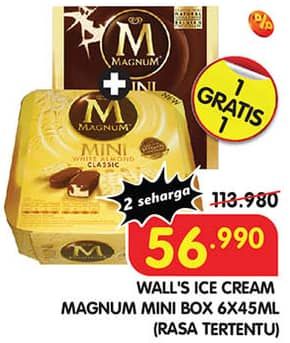 Promo Harga Walls Magnum Mini per 6 pcs 45 ml - Superindo