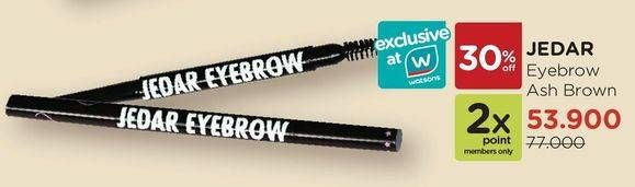 Promo Harga JEDAR Eyebrow Ash Brown  - Watsons