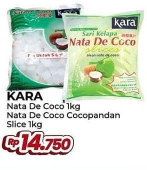 Promo Harga Kara Nata De Coco Original, Cocopandan Slice 1000 gr - Yogya