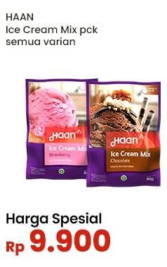 Promo Harga Haan Ice Cream Mix All Variants 85 gr - Indomaret