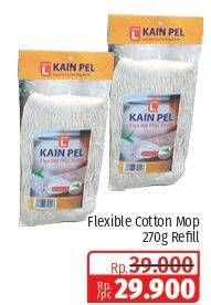 Promo Harga CHOICE L Flexible Cotton Mop Reffil 1 pcs - Lotte Grosir