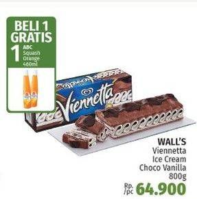 Promo Harga WALLS Ice Cream Viennetta Choco Vanila 800 ml - LotteMart