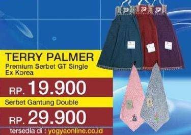 Promo Harga Terry Palmer Premium Serbet GT Single Ex Korea, Serbet Gantung Double  - Yogya