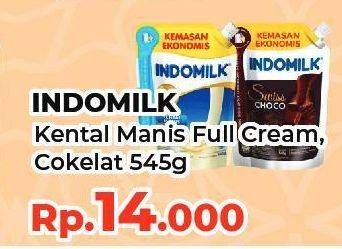 Promo Harga INDOMILK Susu Kental Manis Cokelat, Plain 545 gr - Yogya