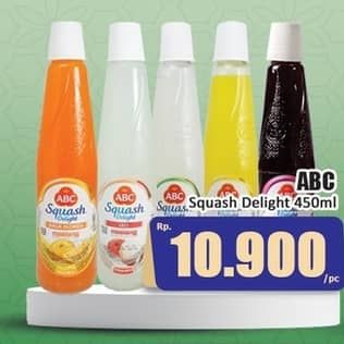 Promo Harga ABC Syrup Squash Delight 460 ml - Hari Hari