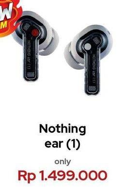 Promo Harga Nothing Ear (1) Earbud  - Erafone