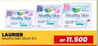 Promo Harga Laurier Healthy Skin Night Wing 35cm 6 pcs - Yogya