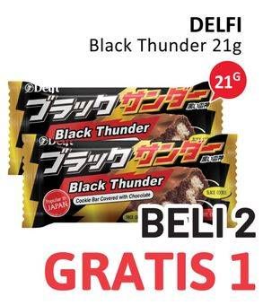 Promo Harga DELFI Black Thunder 21 gr - Alfamidi