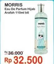 Promo Harga MORRIS Eau De Parfum Hijab Arafah 110 ml - Indomaret