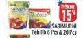 Promo Harga SARIWANGI Teh Sari Murni 6pcs / 20pcs  - Hypermart