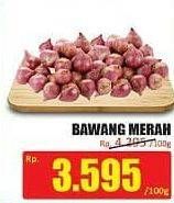 Promo Harga Bawang Merah per 100 gr - Hari Hari