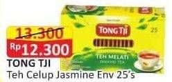 Promo Harga Tong Tji Teh Celup Jasmine Dengan Amplop 25 pcs - Alfamart
