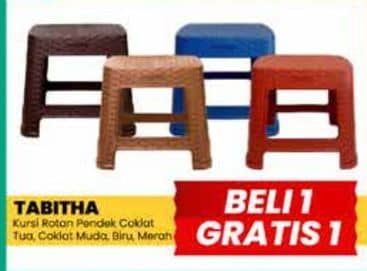 Promo Harga Tabitha Bangku Rotan  - Yogya