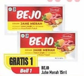 Promo Harga Bintang Toedjoe Bejo Jahe Merah 15 ml - Alfamart