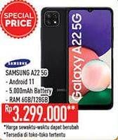 Promo Harga SAMSUNG Galaxy A22 5G  - Hypermart