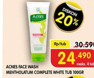 Promo Harga ACNES Facial Wash 100 gr - Superindo
