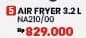 Promo Harga Philips NA210/00 Airfryer 2000 Series 3.2L  - COURTS