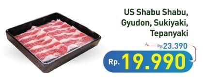 Promo Harga US Shabu Shabu/Gyudon/Sukiyaki/Tepanyaki  - Hypermart