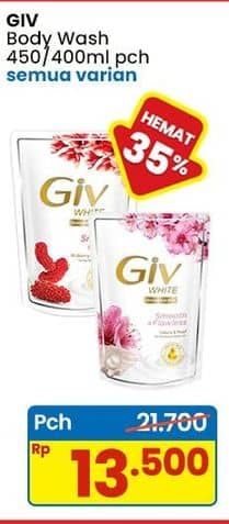 Promo Harga GIV Body Wash All Variants 400 ml - Indomaret