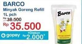 Promo Harga Barco Minyak Goreng Kelapa 1000 ml - Indomaret