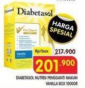 Promo Harga DIABETASOL Special Nutrition for Diabetic Vanilla 1000 gr - Superindo