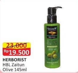 Promo Harga HERBORIST Body Lotion Zaitun Olive 145 ml - Alfamart
