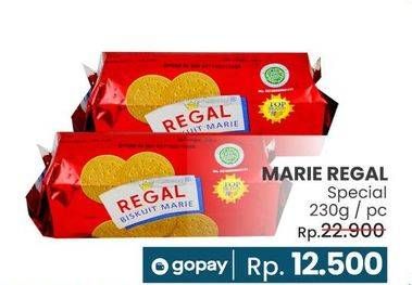 Promo Harga REGAL Marie Special Quality 230 gr - LotteMart