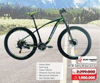 Promo Harga GENIO Mountain Bike MTB 27.5" M-34  - Lotte Grosir