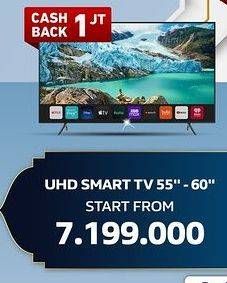 Promo Harga Samsung/SONY/LG/SHARP UHD Smart TV  - Electronic City