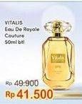 Promo Harga VITALIS Eau De Toilette Royale Couture 50 ml - Indomaret