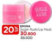 Promo Harga EMINA Sugar Rush/Lip Mask  - Watsons