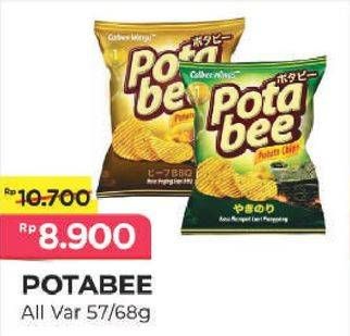 Promo Harga POTABEE Snack Potato Chips All Variants 57 gr - Alfamart