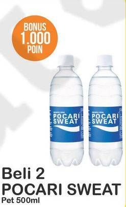 Promo Harga POCARI SWEAT Minuman Isotonik per 2 botol 500 ml - Alfamart
