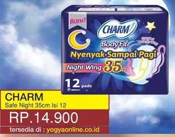 Promo Harga Charm Safe Night Wing 35cm 12 pcs - Yogya