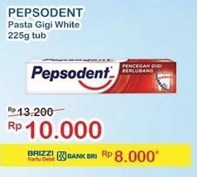 Promo Harga PEPSODENT Pasta Gigi Pencegah Gigi Berlubang 225 gr - Indomaret